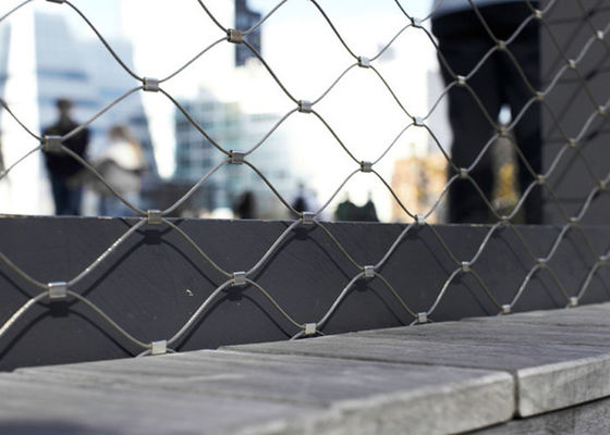 AISI316 7x7 X-Tend Cable Mesh Webnet with Black Oxide Finish