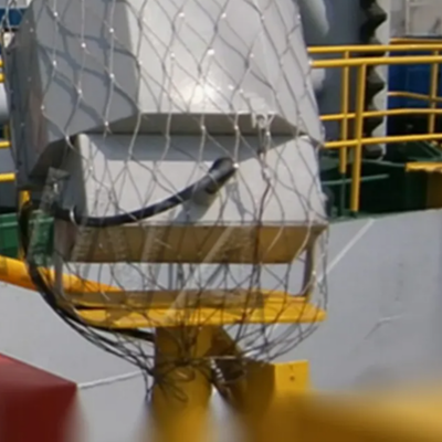 Secondary Retention Mesh Safety Cover Stainless Steel Wire Rope Anti-Drop Net