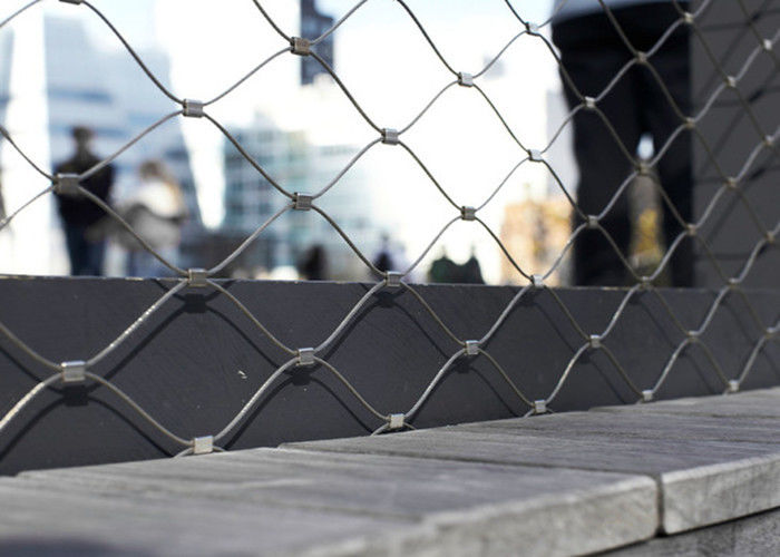 AISI316 7x7 X-Tend Cable Mesh Webnet with Black Oxide Finish