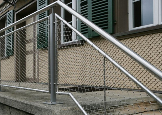 Korozyon Önleyici 2.5mm Webnet Paslanmaz Çelik Hasır 25x25mm Delik