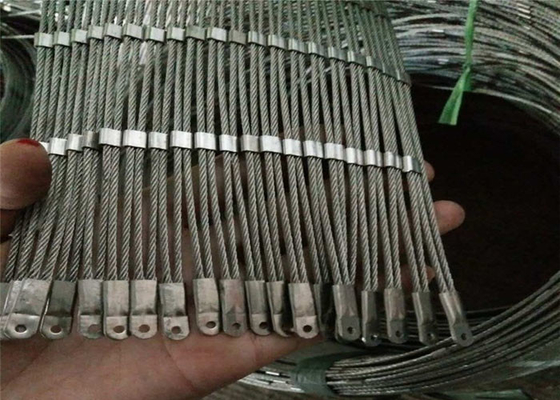 316 Paslanmaz Çelik Halat Hasır, Mimari Hasır 2.0 Mm