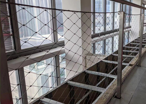 2.0 Mm 300x300mm Paslanmaz Çelik Halat Net Anti Asit