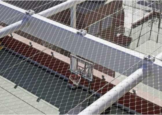 Paslanmaz Çelik Korkuluk Kablo Örgüsü Anti Asit 25 * 25mm delik