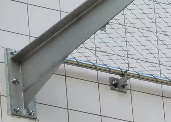 2.5mm Halat Tel Hava Direnci ile SUS316 Paslanmaz Çelik Kablo Örgü Çit