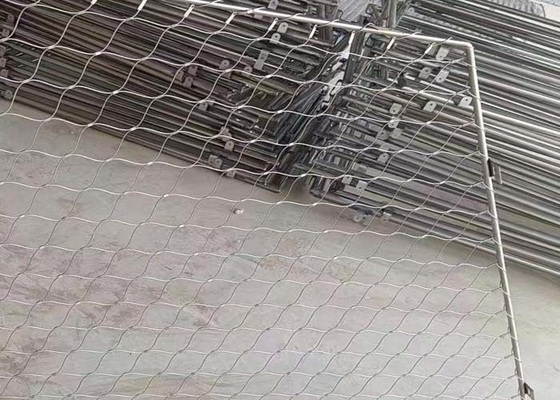 Askıya Alınmış Güvenlik Paslanmaz Çelik Halat Örgü Esnekliği ve Mükemmel