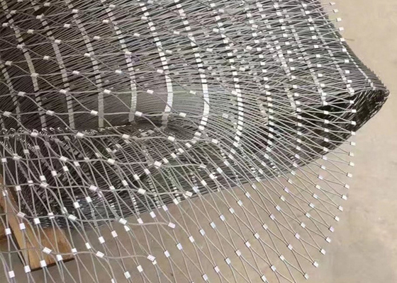Korkuluk veya Korkuluk İçin Esnek 2mm Paslanmaz Çelik Halat Hasır
