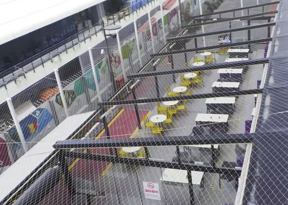 Ferrule 7 X7 paslanmaz çelik tel örgü ağ cilalama