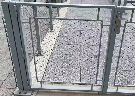 Emniyet Halatı Çit 304 Paslanmaz Çelik Yüksük Mesh Pas Önleyici 2.0 Mm Tel