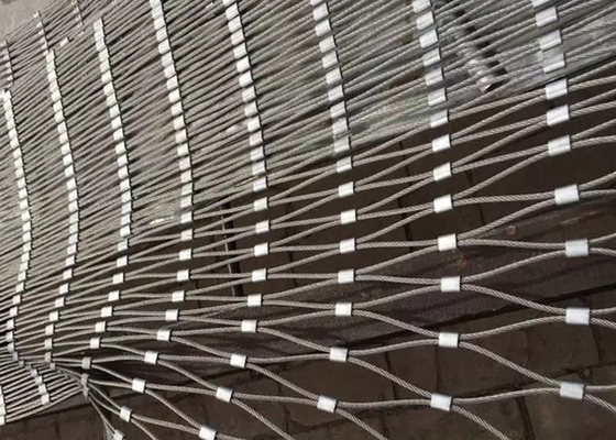 Esnek Endüstriyel Çözümler İçin Yüksek Tensile Gücü Paslanmaz Çelik İp Ağı