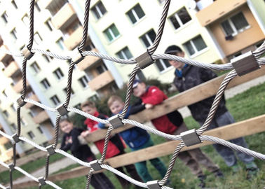 AISI 316 Halat Hasır Net, Esnek Paslanmaz Çelik Kablo Mesh Balkon için