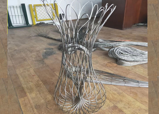 304 Balustrad Kablo Ağı Koruyucu Paslanmaz Çelik Hırsızlık Karşıtı Tel İpi Ağı Torbası