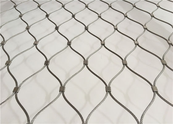 El Dokuma Hasır Netleştirme Güvenlik Paslanmaz Çelik Metal Mesh 60 Derece Açı