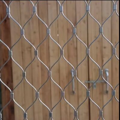 304 paslanmaz çelik kablo çit ağı düşme koruma için kuş drone hayvanat bahçesi hayvan kafes