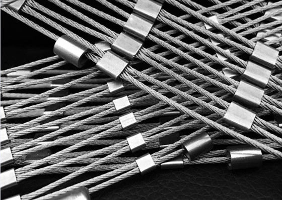 Net Elmas Şekli 316 Yüksük Halat Mesh Tırmanma