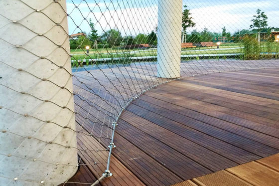 Okside Edilemez Elmas 60 * 60mm Paslanmaz Çelik Halat Hasır