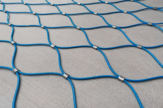 4.0mm AISI 304316 Rhombus X Eğilimli Kablo Mesh