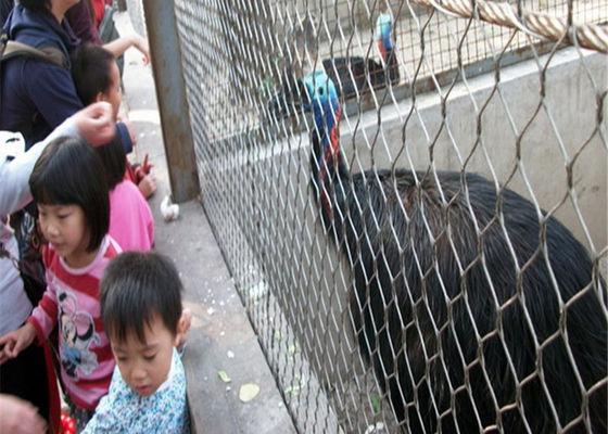 SS316 Aviary Zoo Kuş Kafesleri İçin 4.0mm Tel Halat Hasır