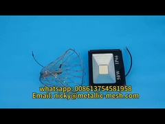 Paslanmaz çelik ip ağlı güvenlik ağı