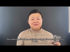 Elmas Ferrule Paslanmaz Çelik İp Kuş Kuşluk Ağı