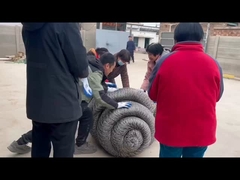 316 Malzeme Hayvan Kafesi 7x19 Paslanmaz Çelik Halatlı Tel Örgü Hayvanat Bahçesi Ağı