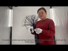 Paslanmaz Çelik Halat Net Çanta