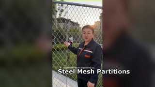 metal bölme paslanmaz çelik halat örgü